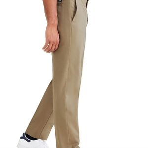 Dockers Khaki Straight Leg Pants